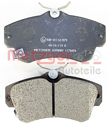 METZGER 1170459 Bremsbelagsatz, Scheibenbremse
